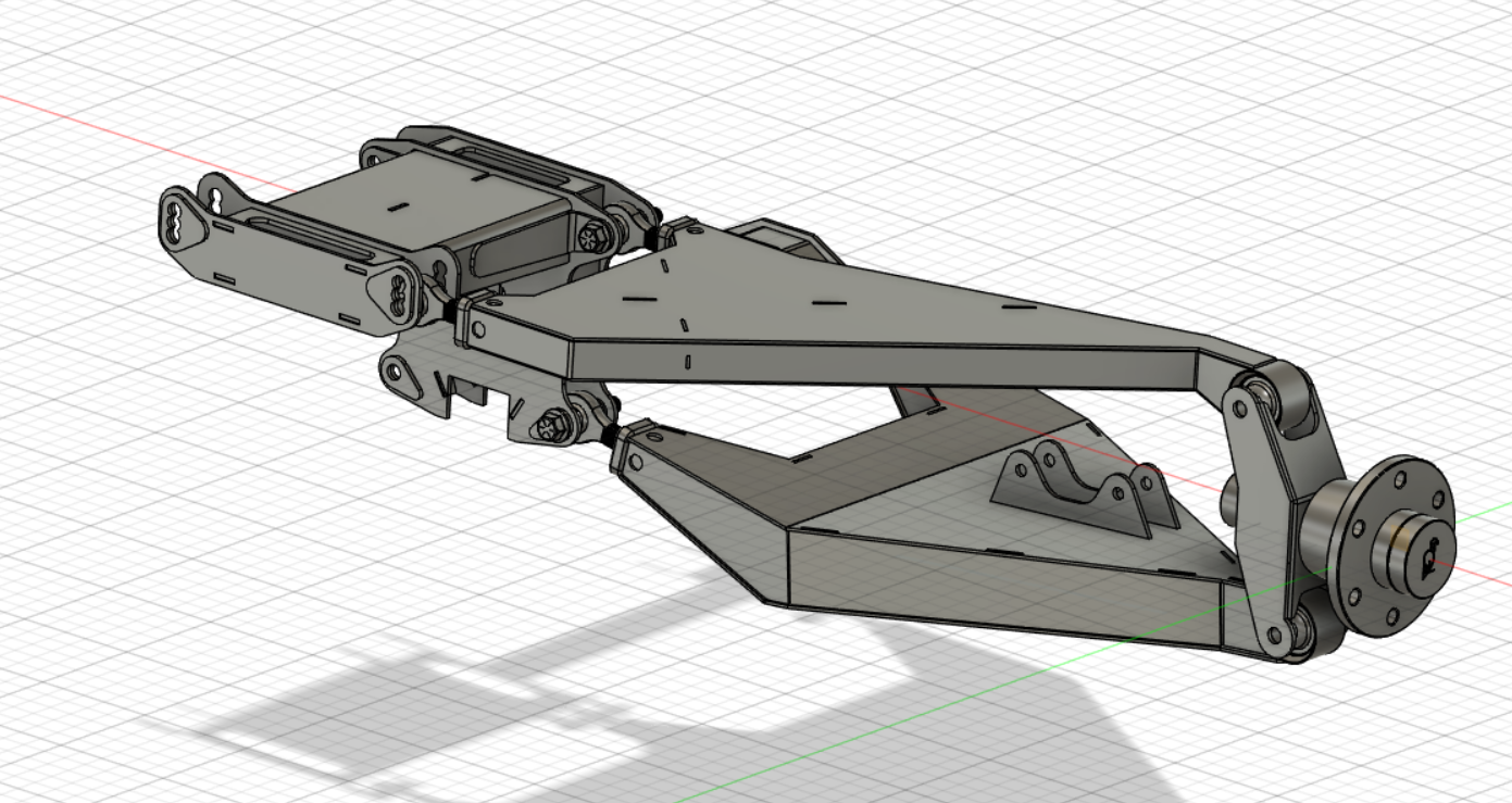 Mark II universal center-link bulkhead suspension