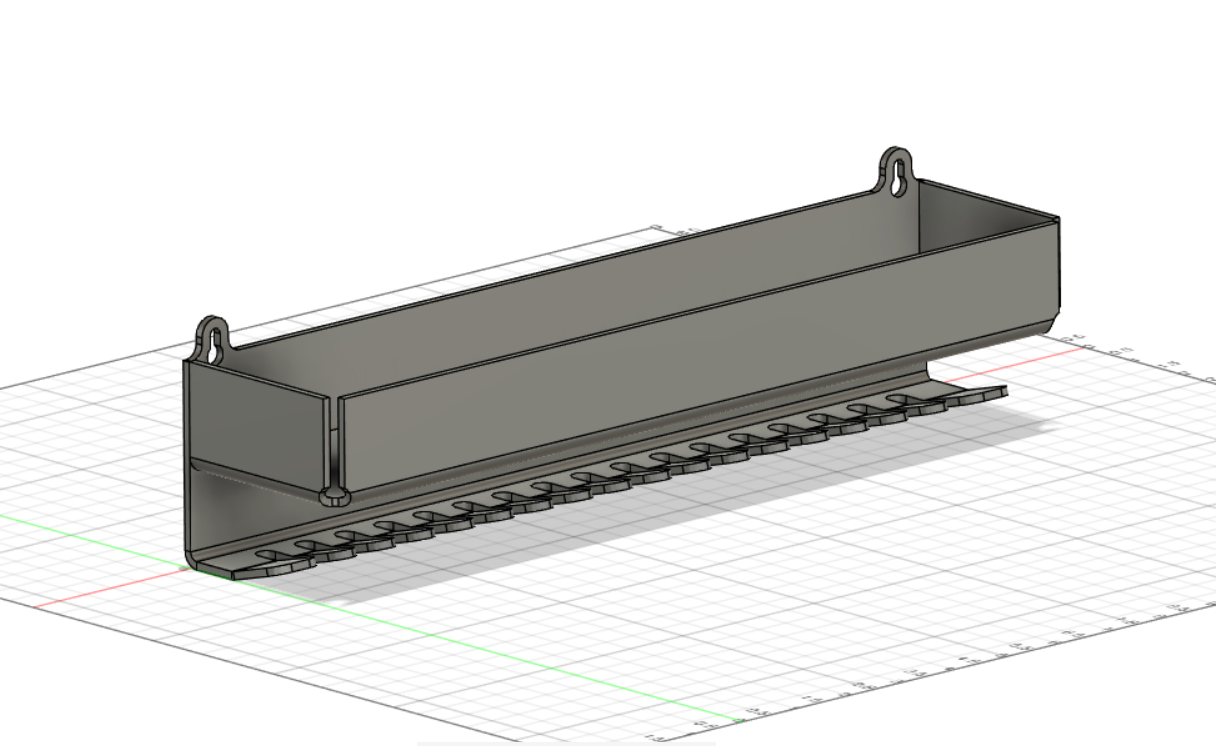 Air Tool Organizer